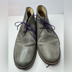 Johnston and Murphy Gray Leather Men's Shoes Size 10 M